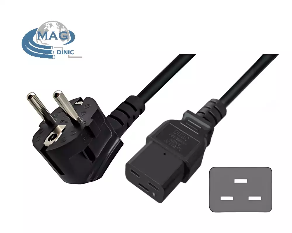 Câble d'alimentation CEE 7/7 sur C19